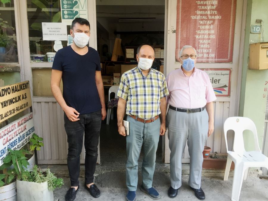 Prof. Dr.ERTAN GÖKMEN GAZETEMİZİ ZİYARET ETTİ 