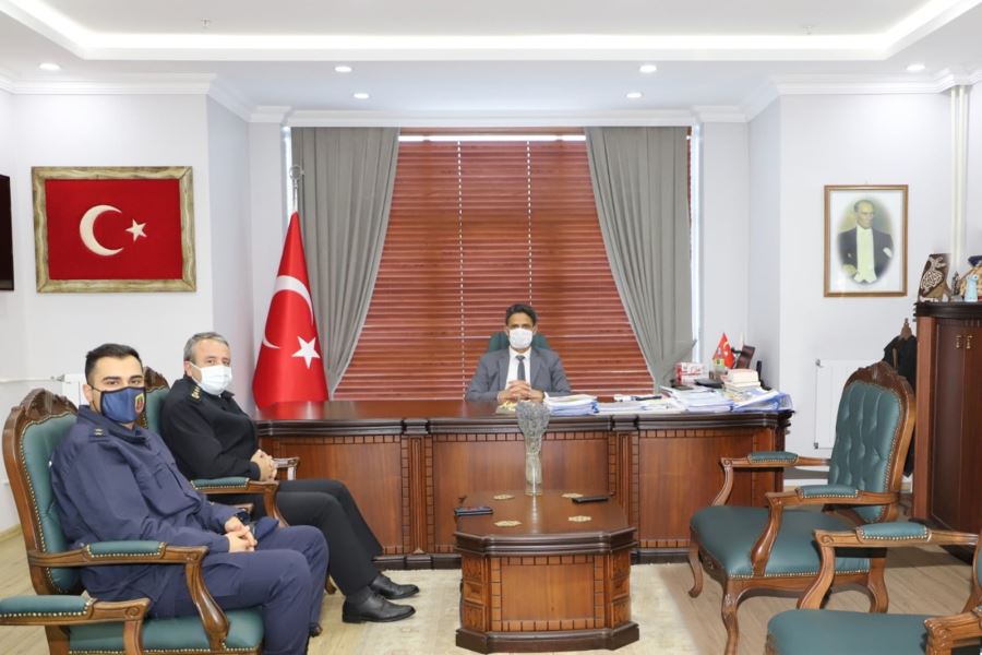 MANİSA İL JANDARMA KOMUTAN YARDIMCISINDAN ZİYARET