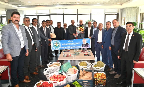 DEMİRCİLİ MUHTARLARDAN ÖVGÜ DOLU ZİYARET