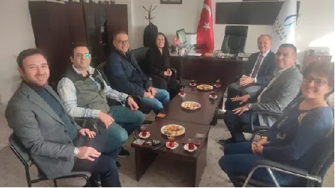 MESLEK YÜKSEK OKULUNU ZİYARET ETTİLER
