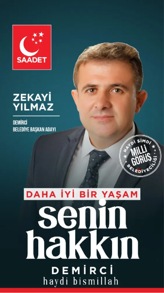 SP BELEDİYE BAŞKAN ADAYI ZEKAYİ YILMAZ