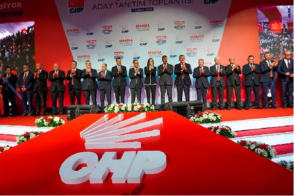 CHP MANİSA’DA  ADAYLARINI TANITTI