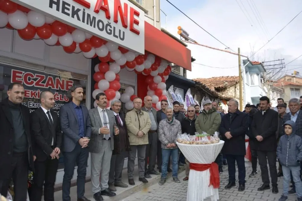 HEKİMOĞLU ECZANESİ  AÇILDI