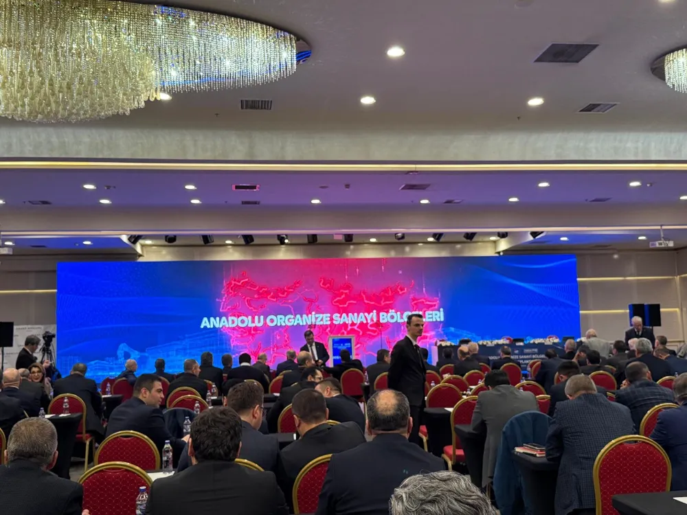 BAŞKAN ERKAN KARA, ANADOLU ORGANİZE SANAYİ  BÖLGELERİ İSTİŞARE TOPLANTISINA KATILDI