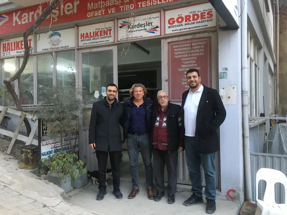 GAZETEMİZİ ZİYARET ETTİLER