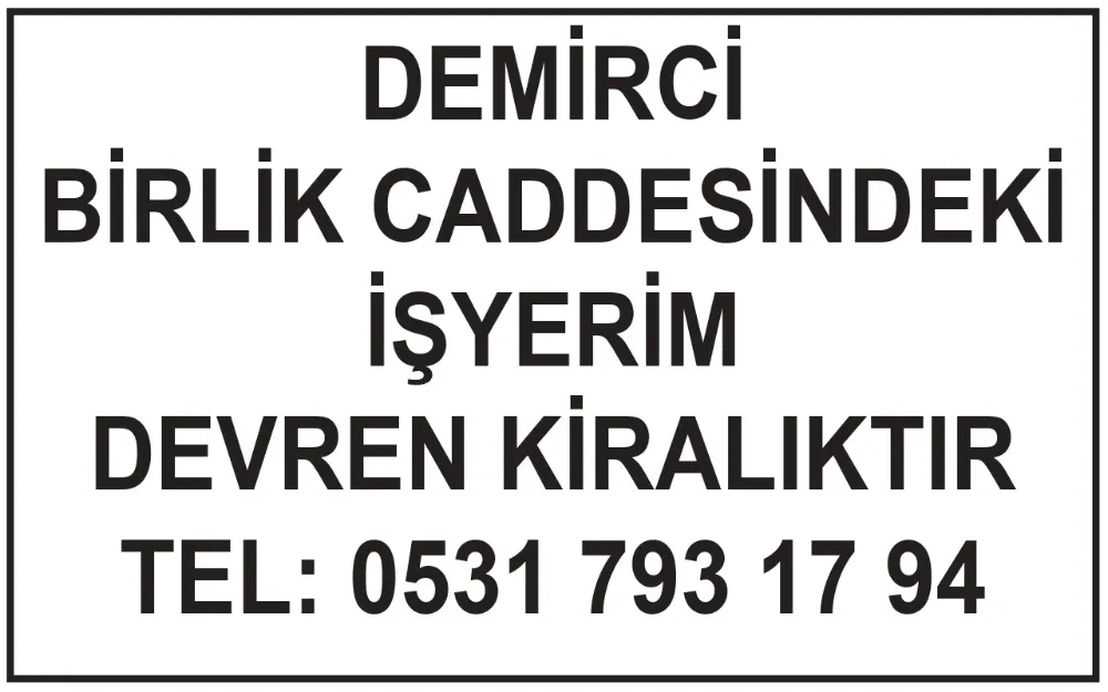 KİRALIK İŞ YERİ