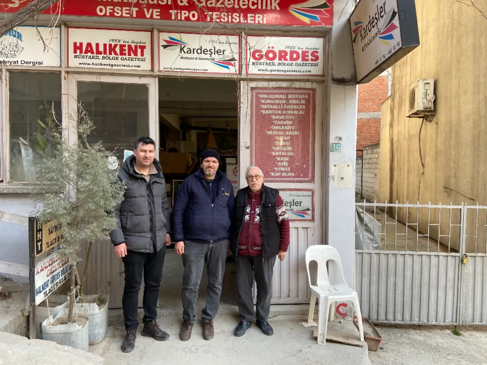 DERNEK BAŞKANINDAN  GAZETEMİZİ  ZİYARET 