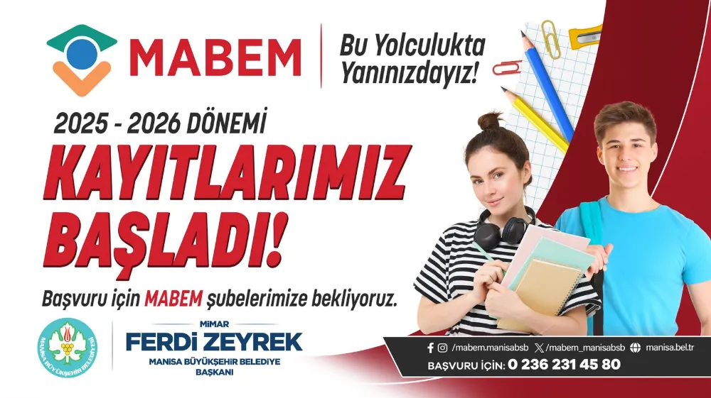 MABEM’DE YENİ DÖNEM KURSLARIN KAYITLARI BAŞLADI
