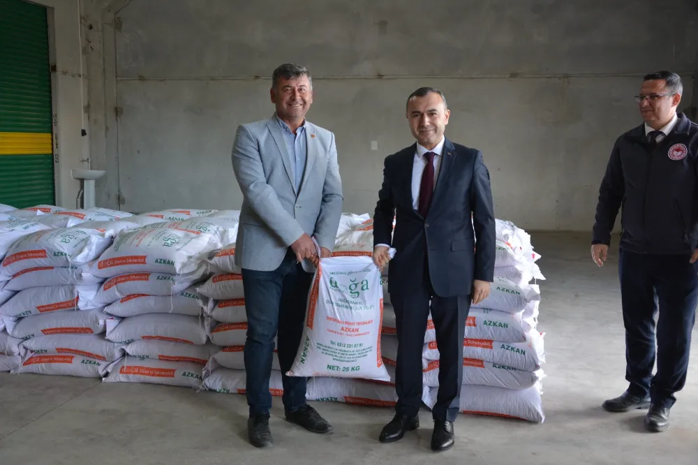 160 ÇİFTÇİYE NOHUT TOHUMU DESTEĞİ