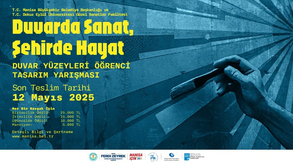 Manisa’nın Duvarlarını Genç Sanatçılar Şekillendirecek 