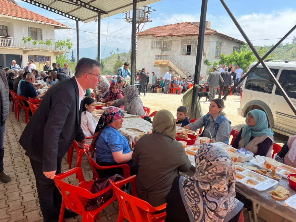 DEMİRCİ CHP İLÇE TEŞKİLÂTI SAHADA 