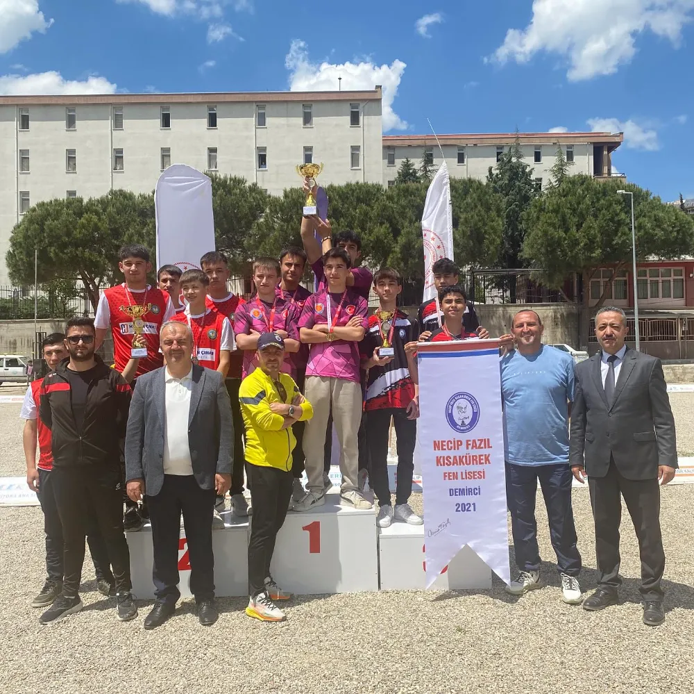 OKUL SPORLARI BOCCE 2. KÜME MÜSABAKALARI TAMAMLANDI
