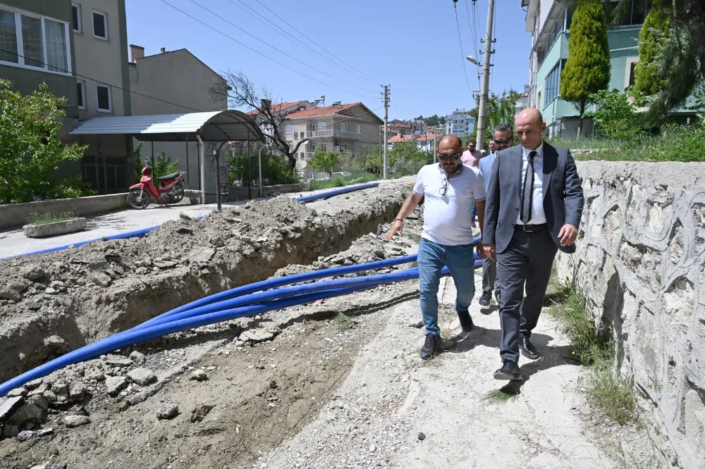 DEMİRCİ’YE KESİNTİSİZ İÇME SUYU İÇİN DEV ADIM