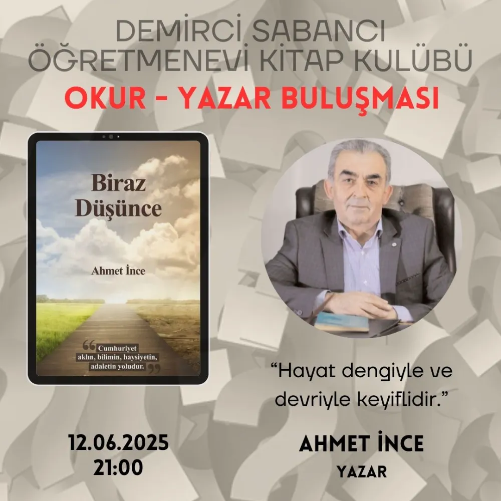 OKUR-YAZAR BULUŞMASI