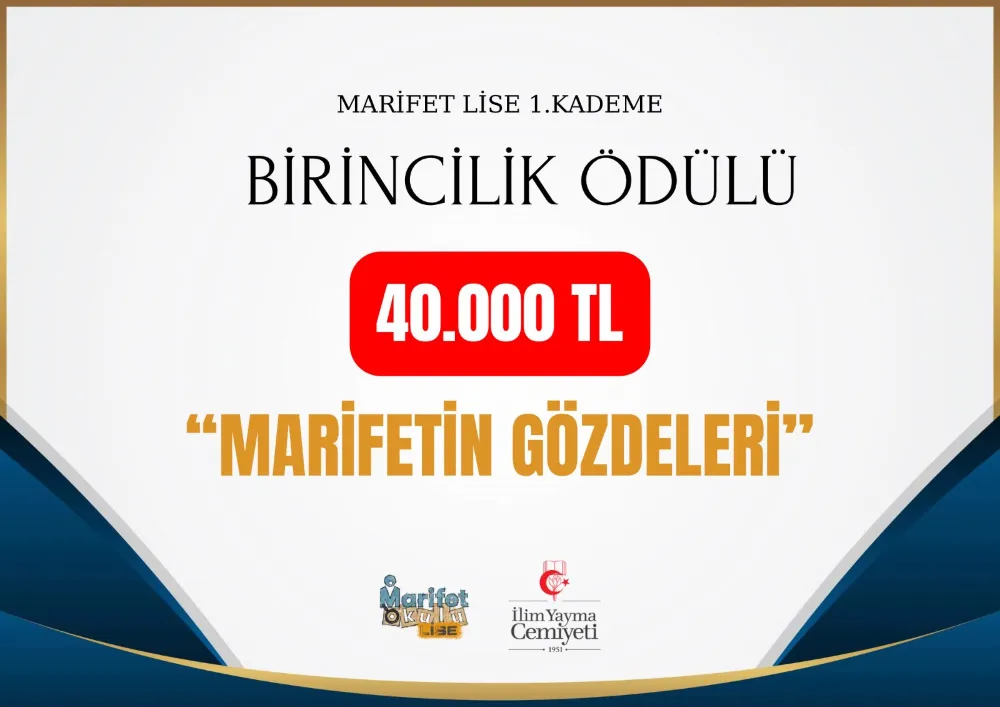 DEMİRCİ İLİM YAYMA CEMİYETİ  MARİFET OKULUNDAN BÜYÜK BAŞARI