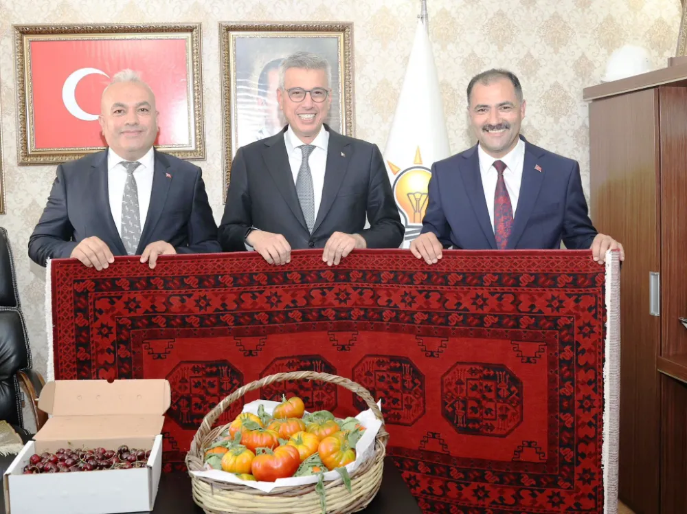 BAŞKAN ERKAN KARA, SAĞLIK BAKANI KEMAL MEMİŞOĞLU İLE GÖRÜŞTÜ 