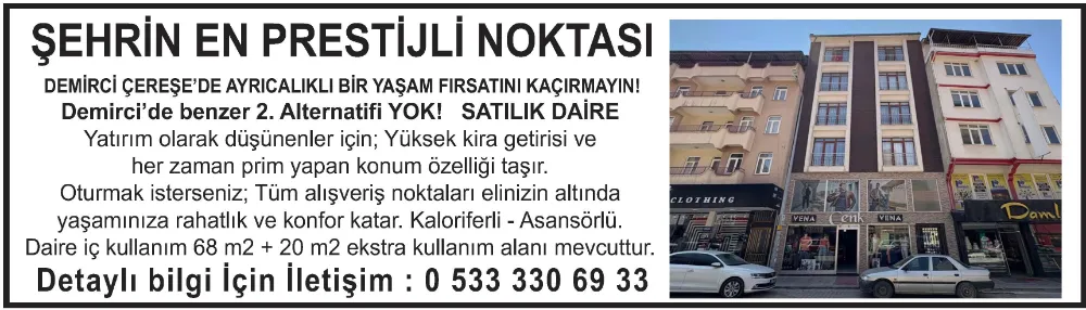 SATILIK DAİRE