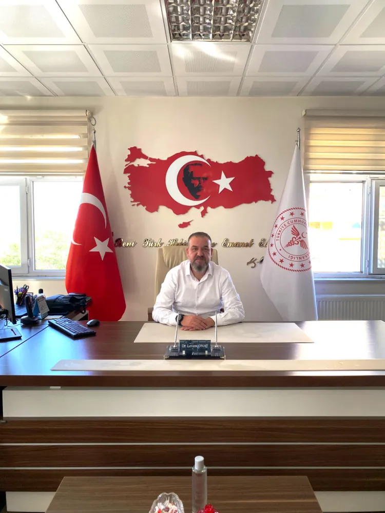Demirci İlçe Sağlık Müdürü Dr. Levent ONAT Görevine Başladı