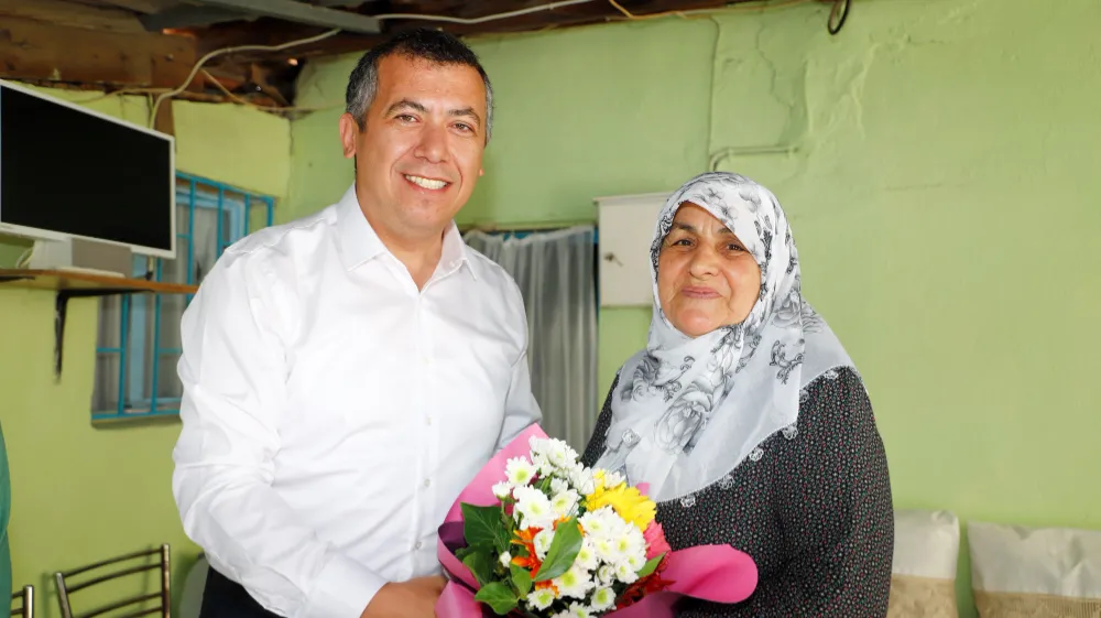 KAYMAKAMIMIZ FATİH BAYRAM  ŞEHİT AİLELERİNİ ZİYARET ETTİ