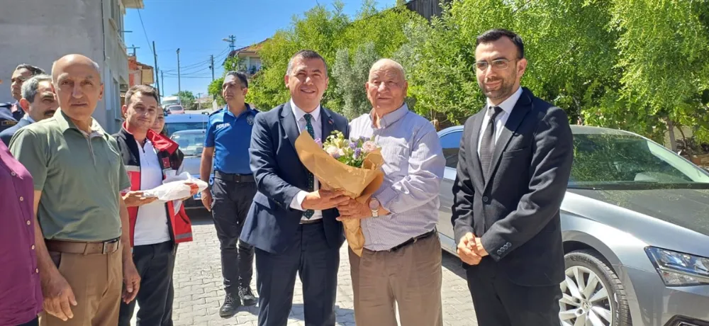 KAYMAKAMIMIZ FATİH BAYRAM’DAN ŞEHİT AİLELERİ VE YAZ KUR’AN KURSLARINA ZİYARET