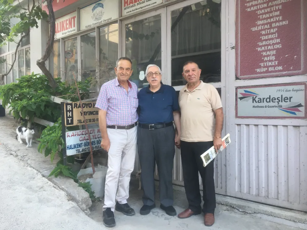 GAZETEMİZİ ZİYARET ETTİLER