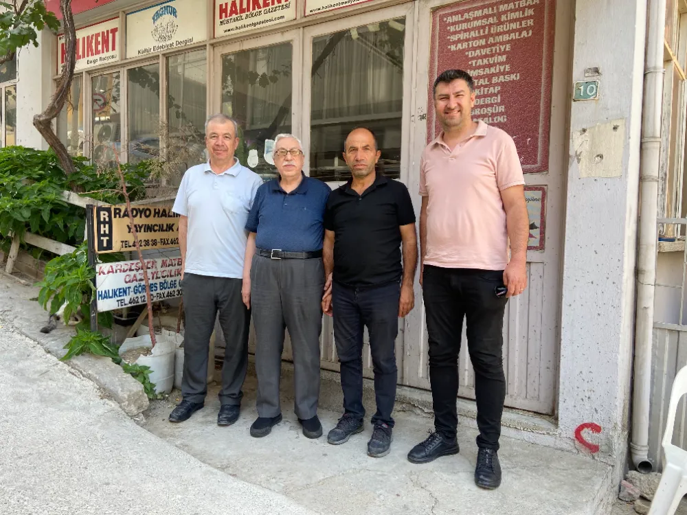 GAZETEMİZİ ZİYARET ETTİLER