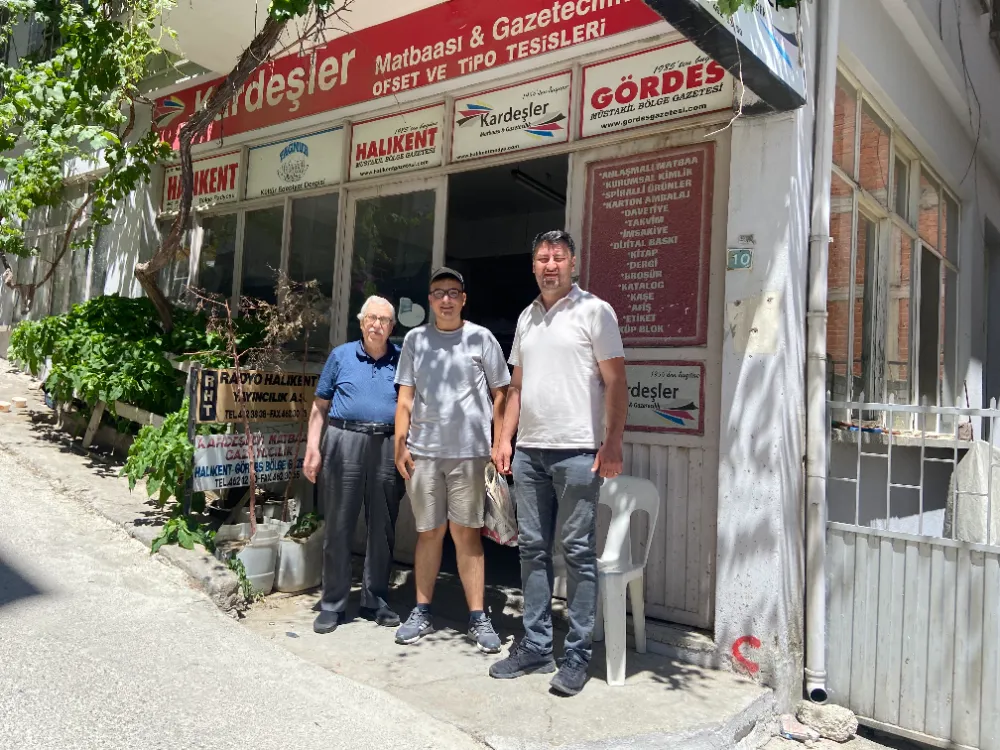 GAZETEMİZİ ZİYARET ETTİ