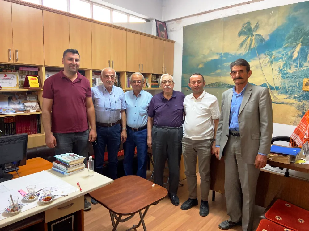 SAADET PARTİSİ İLÇE BAŞKANLIĞINDAN GAZETEMİZİ ZİYARET 