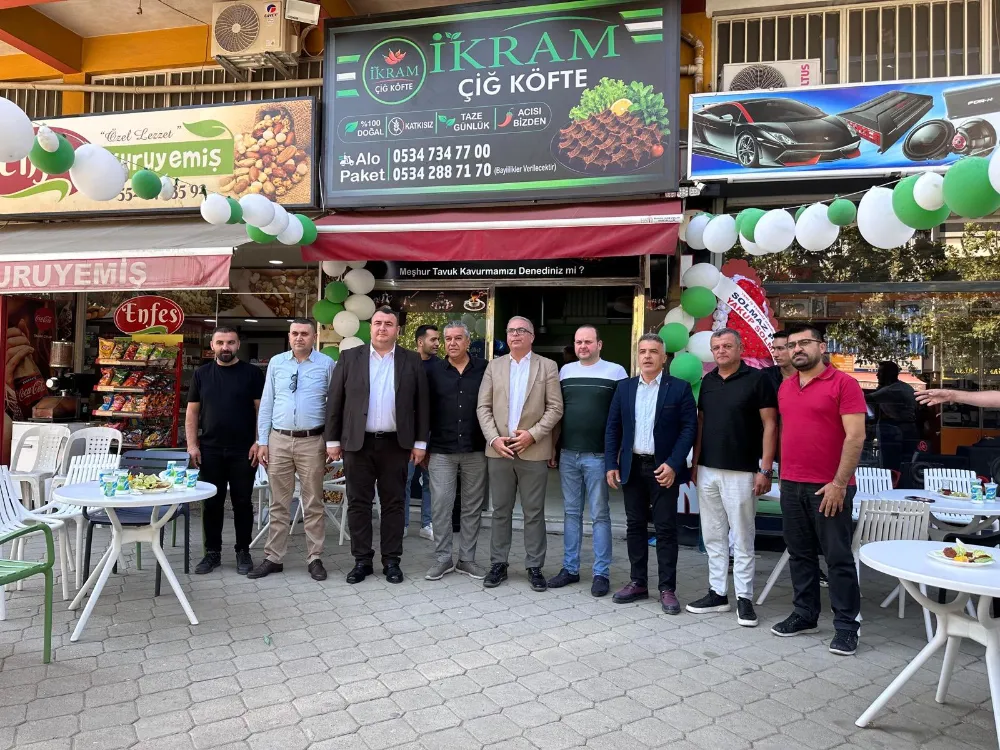 İKRAM ÇİĞ KÖFTE’NİN YENİ ŞUBESİ SALİHLİ’DE AÇILDI