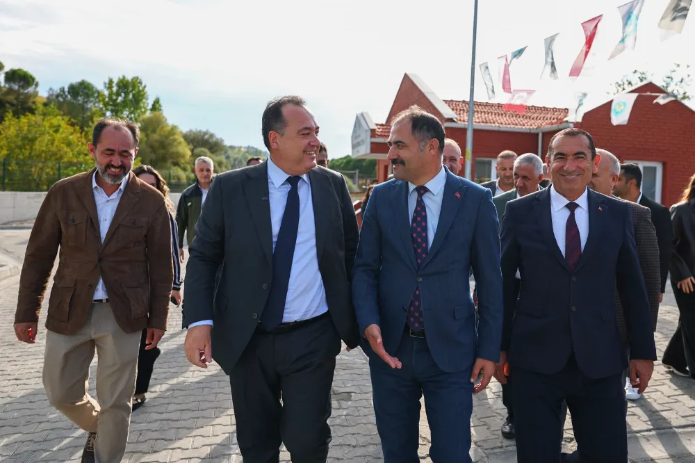 BAŞKAN DUTLULU, DEMİRCİ’DE 63 MİLYON TL’LİK ATIKSU ARITMA TESİSİNİ İNCELEDİ