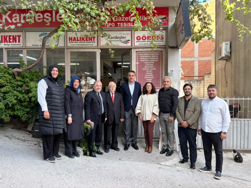 GAZETEMİZİ ZİYARET ETTİLER