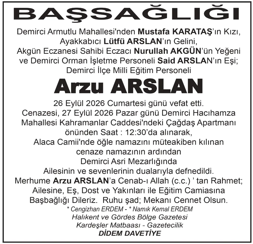 BAŞSAĞLIĞI