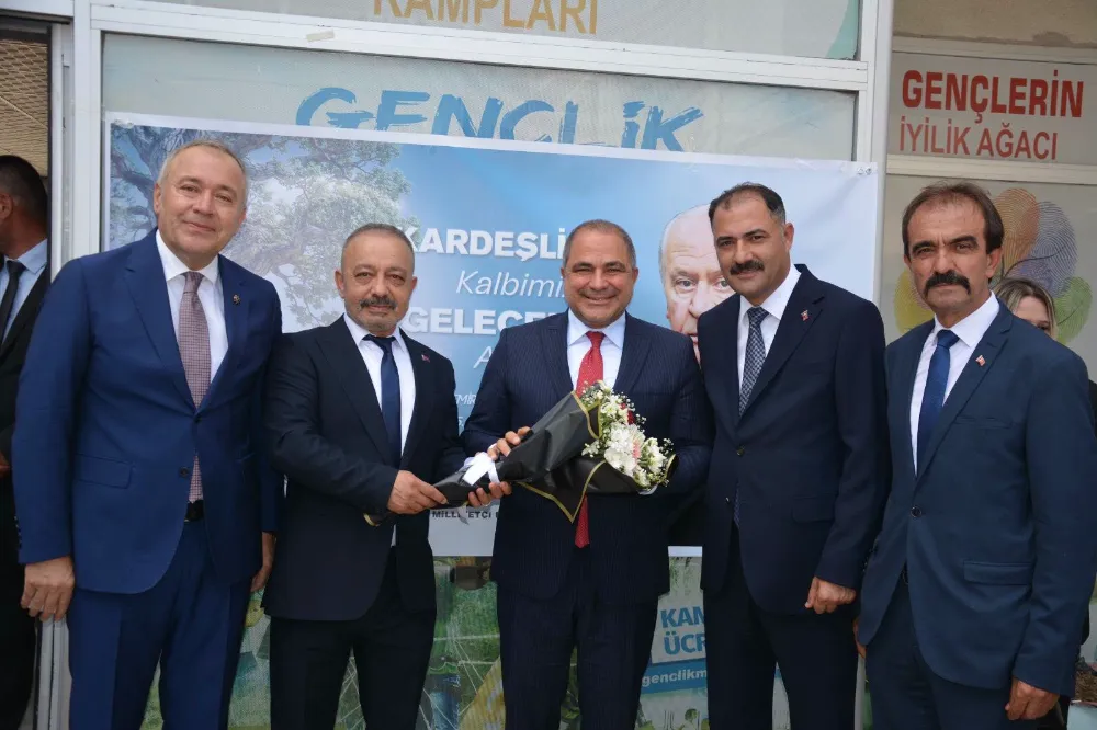 MHP’DE  BAŞKAN  ÜMİT  KANYILMAZ  GÖREVİNİ VEYSEL ÇINAR’A DEVRETTİ