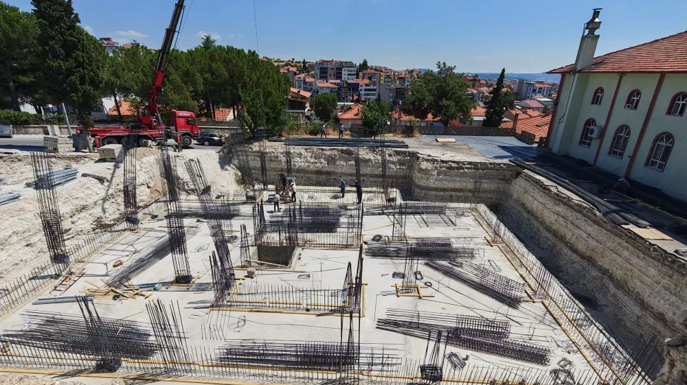 HACIBABA FATİH KUR'AN KURSU İNŞAATI HIZLA DEVAM EDİYOR