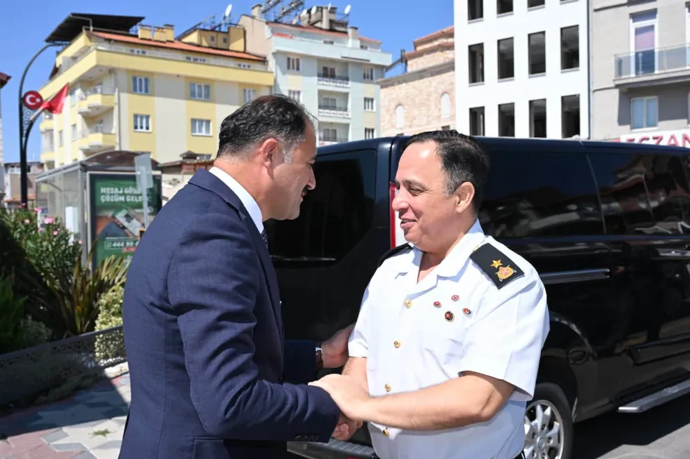 TUĞGENERAL İLHAN ŞEN’DEN BAŞKAN ERKAN KARA’YA ZİYARET