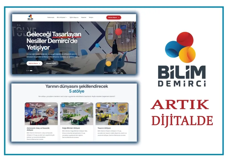BİLİM DEMİRCİ WEB SİTESİ HİZMETE AÇILDI