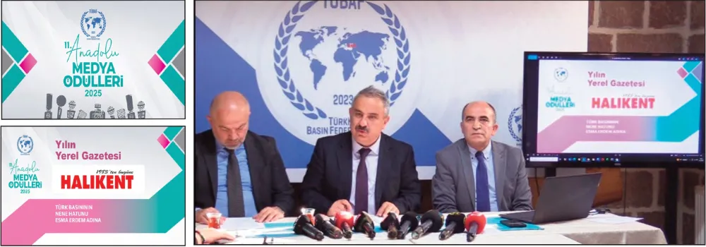 TÜRKİYE BASIN FEDERASYONU TARAFINDAN “YILIN YEREL GAZETESİ” SEÇİLEN GAZETEMİZİN ÖDÜLÜ CUMHURBAŞKANIMIZ SAYIN, RECEP TAYYİP ERDOĞAN TARAFINDAN 11 AĞUSTOS’TA KÜLLİYEDE VERİLECEK  
