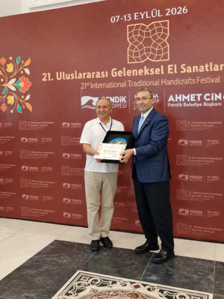 NAHT SANATÇISI SELAMİ ERFİDAN EL SANATLARI FESTİVALİNE KATILDI
