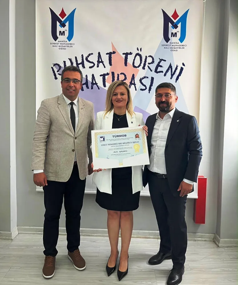 SEÇİL KORKMAZ SERBEST MUHASEBECİ  MALİ MÜŞAVİRLİK RUHSATINI ALDI