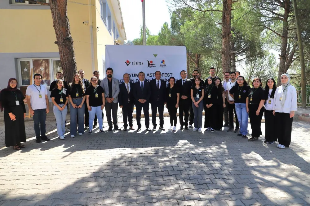 BİLİM DEMİRCİ’NİN “KÖYÜMDE ASTROFEST”  ETKİNLİĞİ BÜYÜK İLGİ GÖRDÜ