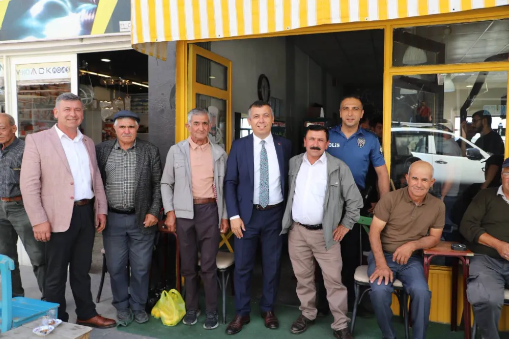 KAYMAKAMIMIZ, ESNAF ZİYARETLERİNE DEVAM EDİYOR