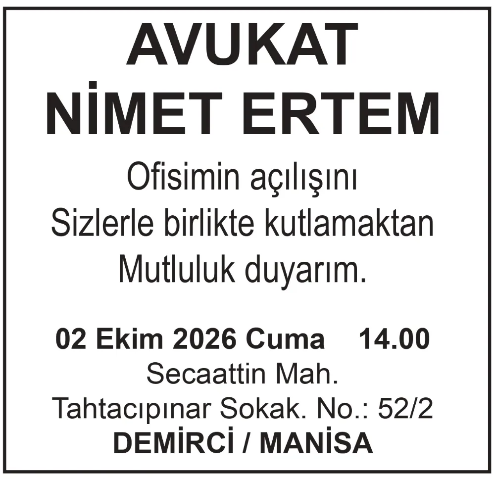 AVUKAT NİMET ERTEM