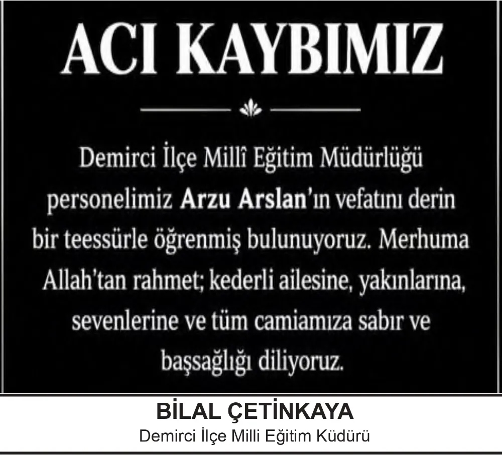 ACI KAYBIMIZ
