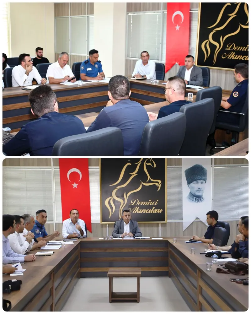 EĞİTİM KOORDİNASYON  TOPLANTISI YAPILDI